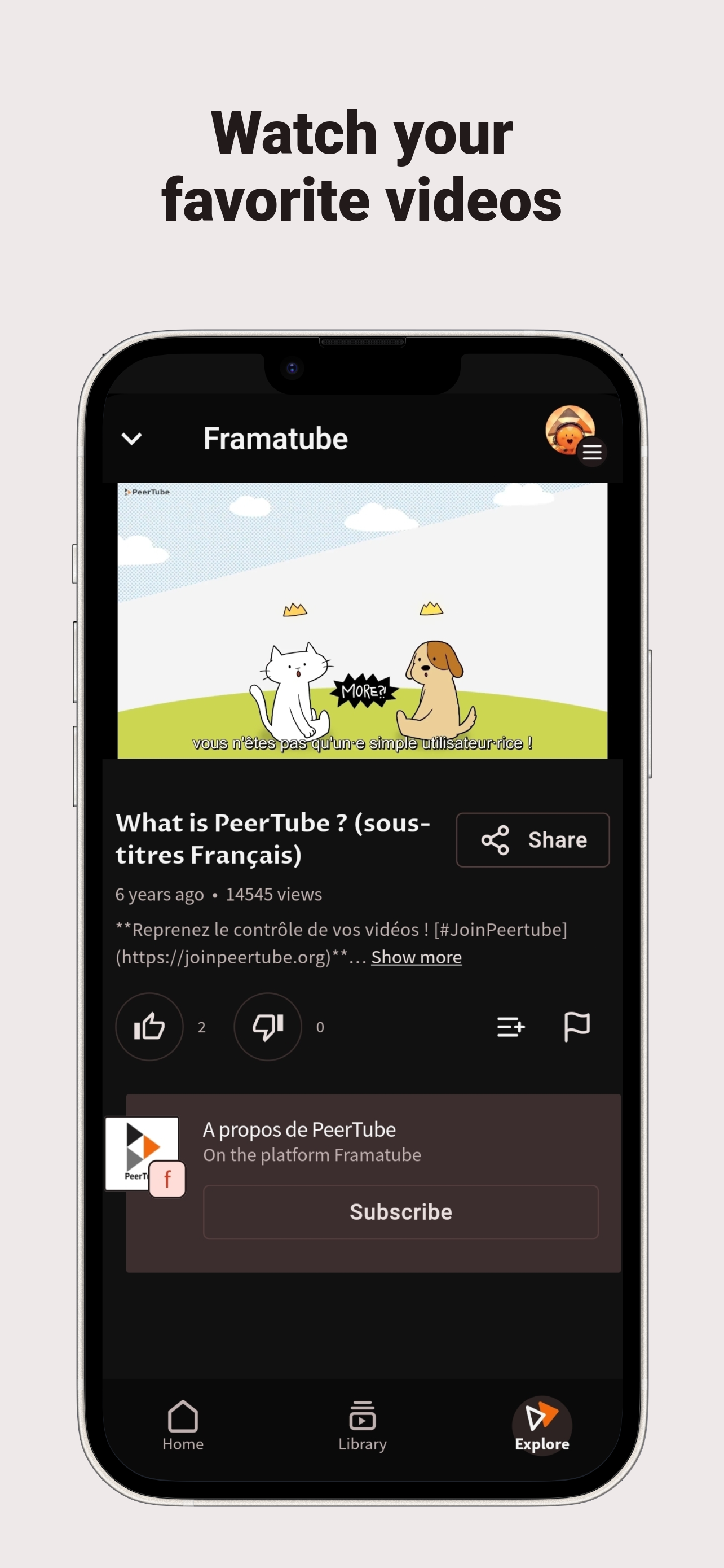 PeerTube screenshot 2