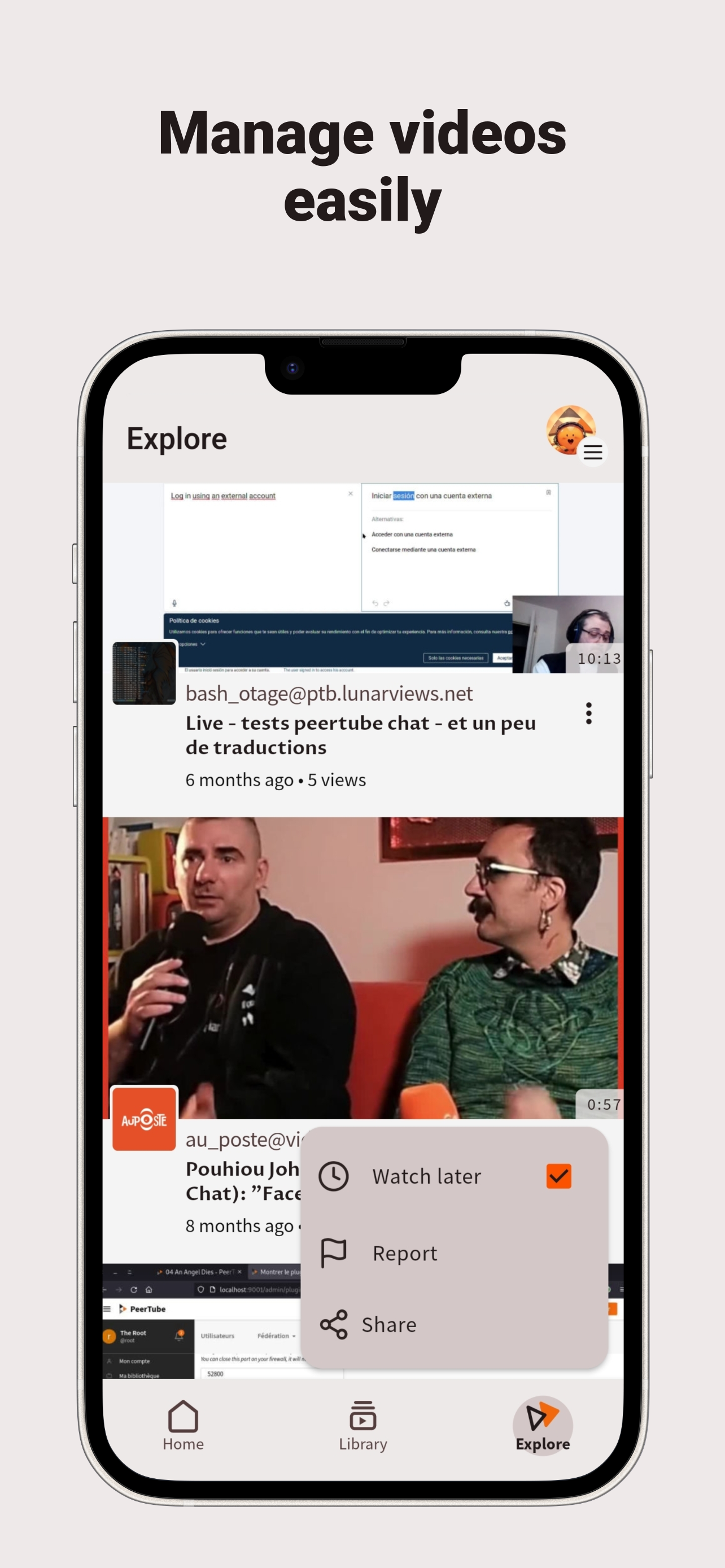PeerTube screenshot 4